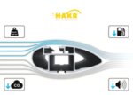Черни AERO греди Hakr за Fiat Doblo-Copy