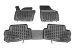 Гумени стелки за Seat ALHAMBRA II версия за 5 пътника (предни, средни) - след 2010 година