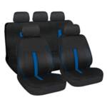 Speed Black-Blue - Комплект Универсални Калъфки за предни и задни седалки