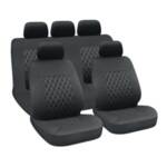 HIVE Black-Grey - Комплект Универсални Калъфки за предни и задни седалки
