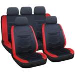 DRIFT Black-Red - Комплект Универсални Калъфки за предни и задни седалки
