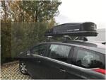 Багажник автобокс Nordrive box 630 shiny black - черен гланц