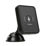 Държач за телефон с вендуза и безжично зареждане Lampa 72552 Magneto Wireless