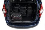 Комплект 5 чанти за багаж Kjust за DACIA LODGY 2012-2022
