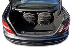 Комплект 4 чанти за багаж Kjust за MERCEDES-BENZ C COUPE 2011-2014