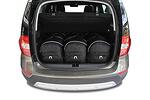 Комплект 3 чанти за багаж Kjust за SKODA YETI 2009-2017