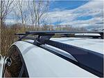 Черни аеродинамични алуминиеви греди Nordrive за Chevrolet Captiva