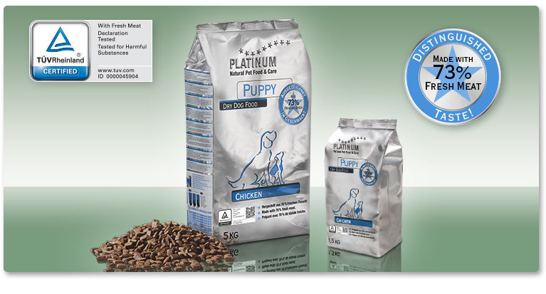 platinum puppy dry dog food