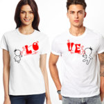 Тениски за двойки Love K 8042/K 8043