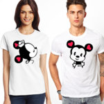 Тениски за двойки Mouse love 2 K 8050/K 8051