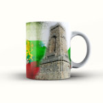 Керамична чаша България - връх Шипка