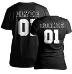 Тениски за двойки "Bonnie and Clyde" vl106-c