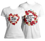 Тениски за двойки "Mine heart" vl112-c