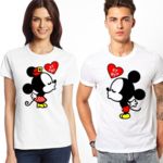 Тениски за двойки Mouse love K 8054/K 8054