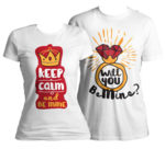 Тениски за двойки "Be mine" vl114-c