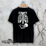 Тениска за Хелоуин Skeleton W 1141
