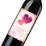 Етикет за вино за Свети Валентин