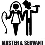 Дамска Тениска – “Master & Servant / Господарка и слуга” N1014