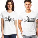 Тениски за двойки My King / Queen K 8058/K 8059
