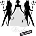Дамска Тениска – “Bride security / Охрана на булката” N1021