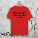 Тениска за Хелоуин Error 404