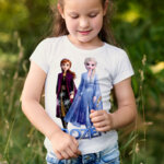 Тениска Frozen - Замръзналото кралство Елза и Анна
