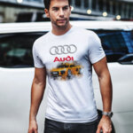 Тениска за фенове с логото на Audi  AUT102