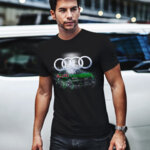 Тениска за фенове с логото на Audi  AUT105