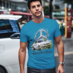 Тениска за фенове с логото на Mercedes MCT102