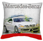 Възглавничка за фенове на Mercedes с лого MCP104