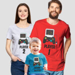 Комплект тениски – геймърско семейство