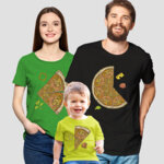 Комплект тениски за семейство - Пица