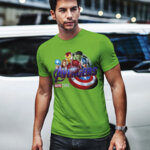 Тениска - Iron man, Capitan America, Thor, Hulk