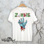 Тениска за Хелоуин - Zombie