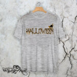 Тениска за Хелоуин - Halloween cat