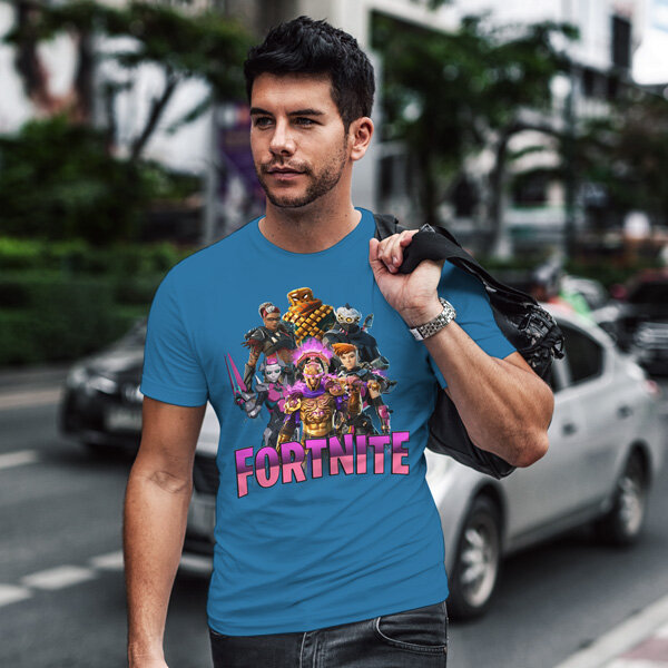 Тениска Fortnite Chapter 2 Season 5 - Mancake, Mave, Menace