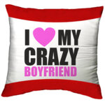 Комплект възглавнички за влюбени - Crazy boyfriend/girlfriend