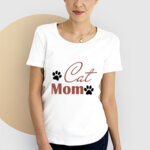 Къс или дълъг ръкав - Cat mom