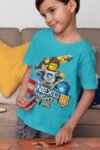 Тениска с щампа - Lego Nexo Knights