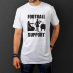 Тениска с щампа - Football Support