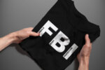 Тениска с щампа - FBI