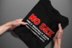 Тениска с щампа - No Sex