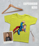 Тениска с Ваша снимка - "Супермен"