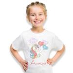 Тениска за рожден ден - Unicorn hearts