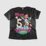 Тениска за рожден ден - Пламъчко и машините