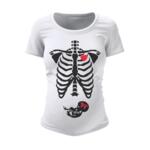 Тениска с дизайна за бременни - Бебе рентген
