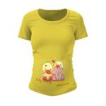 Тениска с дизайна за бременни - Зарежда се момиченце