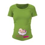 Тениска с дизайна за бременни - Baby is coming