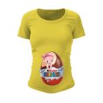 Тениска с дизайна за бременни - Kinder момиче