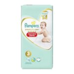 Pampers Premium Care Гащи за бебета №3 6-11 кг х48 бр
